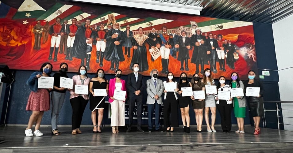 ENTREGA DE DIPLOMAS DE ORTOPEDIA