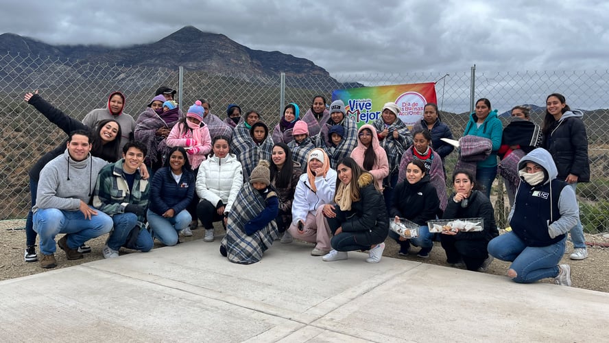 La UCQ abrigando con el corazón